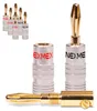 Bananenstecker für Lautsprecherkabel 8x Stecker NEXMEX Produktbild-Vorschau 1