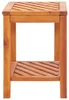 vidaXL Beistelltisch Akazienholz Massiv 45 x 33 x 45 cm Produktbild-Vorschau 2