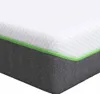 vidaXL Matratze Weiß und Grau 80 x 160 cm Jacquard-Stoff Produktbild-Vorschau 1