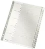 LEITZ Mylarkarton Register A-Z A4 20-teilig grau 160 g/qm Produktbild-Vorschau 4