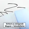 Whiteboard magnetisch zum Abwischen 35,5 x 28cm Magnettafel Produktbild-Vorschau 6