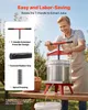 VEVOR Manuelle Beerenpresse 15 L aus Edelstahl, Weinpresse Produktbild-Vorschau 3