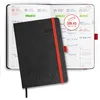 Buchkalender 2027 A5 Nero Rot Hardcover - 1 Woche 2 Seiten Produktbild-Vorschau 1