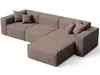GrainGold Ecksofa L-Form Rechts Arizona - Moderne Ecksofa, Produktbild-Vorschau 5