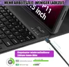Zabatoco Hülle mit Tastatur 11,5 Zoll Bluetooth QWERTZ für Produktbild-Vorschau 6