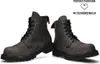 NAGABA Stahlkappenschuhe Damen Herren Stiefel 6H - Leder - Produktbild-Vorschau 4