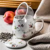 DUO FLORAL Fassbecher 430 ml SAFA mit Teesieb, New Bone Produktbild-Vorschau 11
