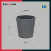 KOTARBAU® 2er Set Blumentopf Aschefarbe Keramik glasiert  ⌀ Produktbild-Vorschau 3