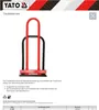 Skladacia konzola strešného odkvapu 460x220mm YT-5405 Náhľad obrázku produktu 6