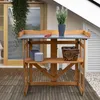 Table de jardinage, pliable, en pin, marron, H 94 cm Voir les images du produit 7