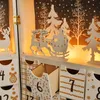 Kalendarz adwentowy LED Solight, 8x LED, drewno, biały, Podgląd zdjęcia produktu 8