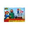 Jakks Pacific Oak Grove Super Mario Diorama Set Mondo di Anteprima dell’immagine prodotto 3