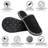 ONVAYA® ABS Gästepantoffel | Grau | 4er Set | Antirutsch Produktbild-Vorschau 4