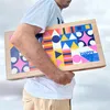 Biggdesign Happy Backgammon | MDF-behuizing, magnetische Productafbeelding-voorbeeld 6