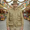 Jagd- und Anglerweste khaki, XL Produktbild-Vorschau 4