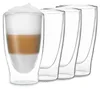 DUOS®, szklane kubki do latte macchiato, 4 x 400 ml, kubki Podgląd zdjęcia produktu 1