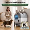 Selbstreinigende Katzentoilette 76L XXL Katzenklo mit Produktbild-Vorschau 9