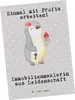 Mr. & Mrs. Panda Grußkarte Immobilienmaklerin Leidenschaft Produktbild-Vorschau 1