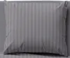 2er Set Damast Kissenbezug - Grau - 40x80cm - Dekokissen Produktbild-Vorschau 2