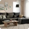 KomfortWelt24 Ecksofa mit Schlaffunktion und praktischem Produktbild-Vorschau 2