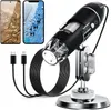 Digitales USB Mikroskop 50x–1600x mit 8 LED, Ständer, Foto Produktbild-Vorschau 1