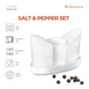 Ensemble de salière et poivrière Wilmax avec plateau, en Voir les images du produit 5