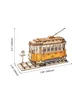 Drevené 3D puzzle s električkou Náhľad obrázku produktu 6