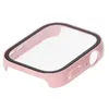 Etui Bizon Case+Glass Watch do Huawei Watch Fit 3, różowe Produktbild-Vorschau 2