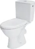 CERSANIT Stand- WC MERIDA 114 Toilette Keramik Komplett Set Produktbild-Vorschau 1