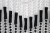 Kobolo Door Curtain Mountain Bead Curtain - černá bílá - Náhled obrázku produktu 6