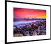 MuchoWow® Gerahmtes Poster Sonne - Steine - Schnee - Produktbild-Vorschau 1