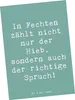 Mr. & Mrs. Panda Postkarte Spruch Fechten Spruch - Produktbild-Vorschau 1