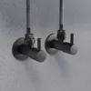 Eckventil 2er-Pack Messing - Gunmetal massiv Anschluss 3/8' Produktbild-Vorschau 2