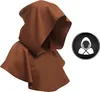 A brown monk's hood and cape is displayed against a white background. Náhled obrázku produktu