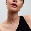 Pandora Collier Pearl&Pavé 393165C01-45 Silber Produktbild-Vorschau 3