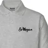 Huuraa Herren Polo Shirt Be Vegan Blätter L Sport Grey Bio Produktbild-Vorschau 2