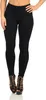 Damen Sport Fitness Leggings Slim; Schwarz lang 3XL Produktbild-Vorschau 4