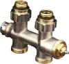 OV Zweirohrarmatur Multiblock T Durchgang, 1/2Z AGx3/4Z AG, Produktbild-Vorschau 4
