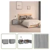 The Living Store Nachttisch Grau Sonoma 100x35x40 cm Produktbild-Vorschau 6