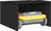 vidaXL Mähroboter-Garage Schwarz 86x90x52/57 cm Poly Rattan Produktbild-Vorschau 5