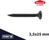 WKRĘT-MET SCHRAUBEN FÜR GIPSPLATTEN FÜR METALL 3,5X25 (1000 Anteprima dell’immagine prodotto 1