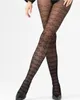 Karierte Damenstrumpfhose 20 den 3 Black Produktbild-Vorschau 2