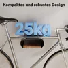 Wiltec nástenný držiak na bicykel čierny 25,6 x 30 x 11,4 Náhľad obrázku produktu 4