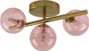 Olucia - REMO - Deckenleuchte - Rosa / Messing Produktbild-Vorschau 4