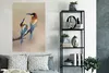 MuchoWow® Poster Vogel - Insekt - Freunde 80x120 cm - Produktbild-Vorschau 4