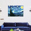 Giallobus - Nuit étoilée - Vincent Van Gogh - 100L x 70l cm Voir les images du produit 5