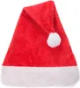 A red Santa hat with a white trim and a white pom-pom on top, isolated on a white background. Anteprima dell’immagine prodotto