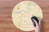 MuchoWow® Mauspad Mousepad Karte - Jahrgang - Offenbach am Produktbild-Vorschau 3