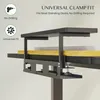 Support d'écran FLEXISPOT avec pince, 2 tablettes, système Voir les images du produit 5