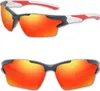 J&W Lunettes de soleil de sport pour homme Shparta Orange Voir les images du produit 2